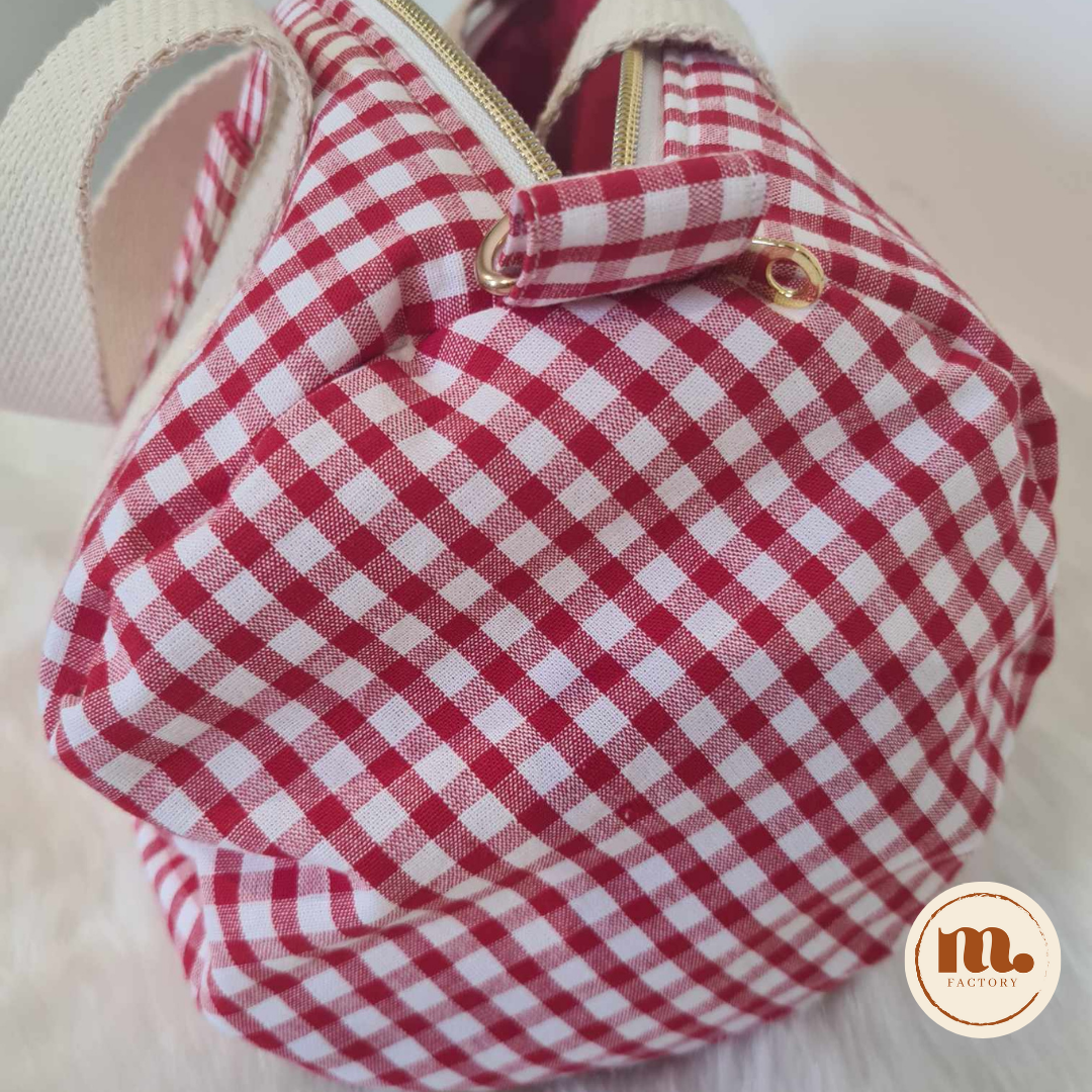 Mini Sac Polochon Vichy