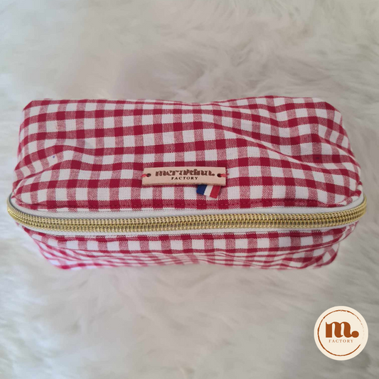 Mini trousse de toilette Vichy