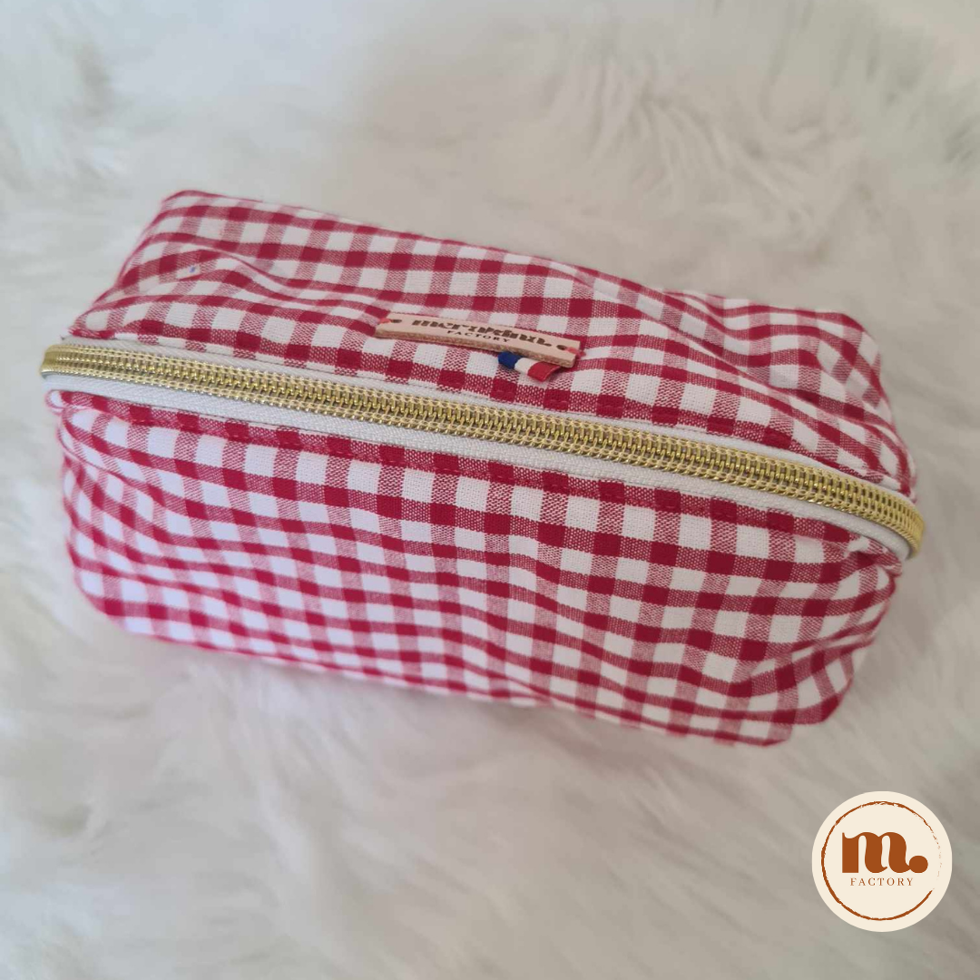 Mini trousse de toilette Vichy