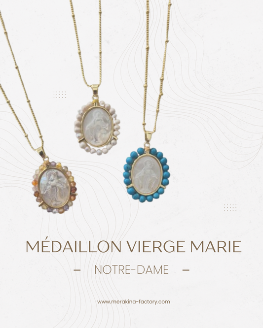 Médaillon Vierge Marie (Notre-Dame)