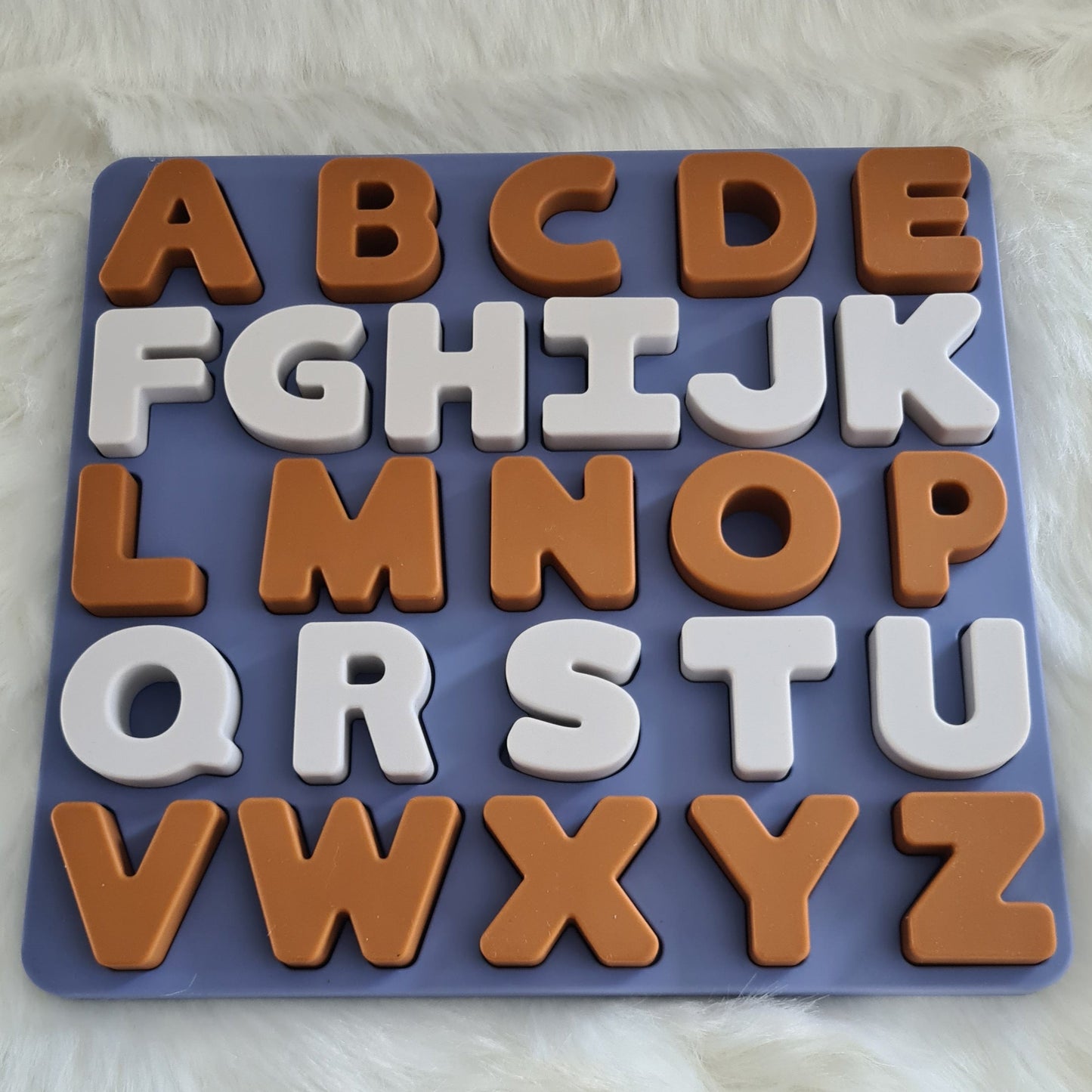 Jouet Montessori puzzle silicone ABC