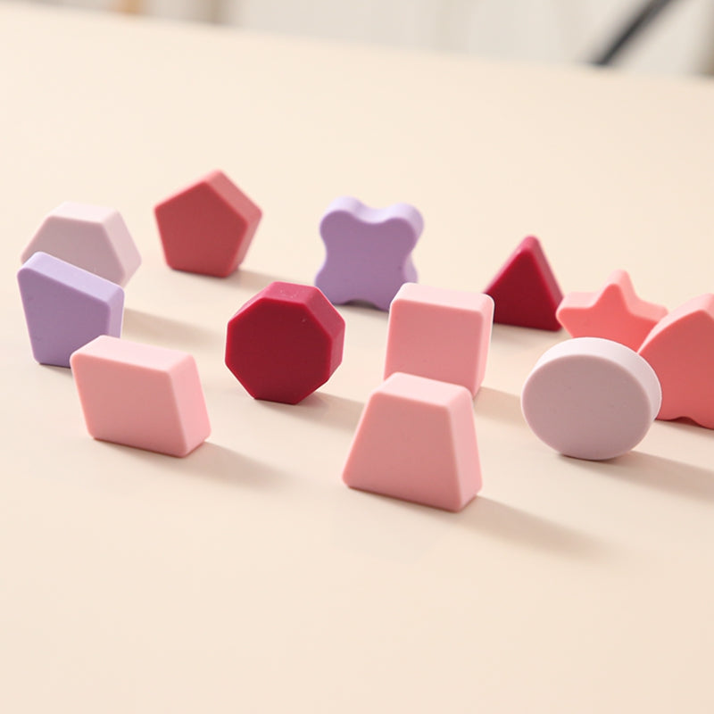 Puzzle géométrique en silicone